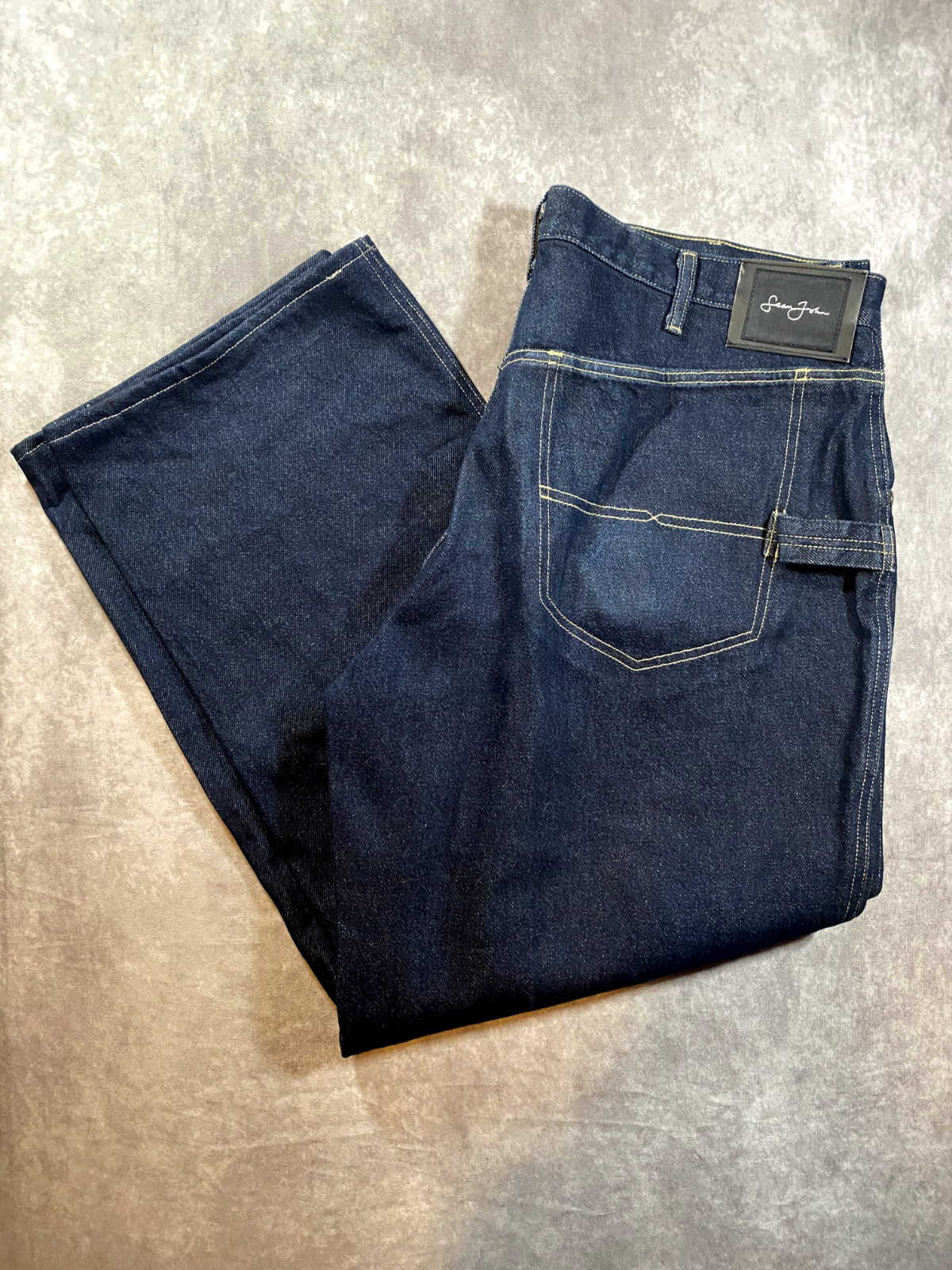 パンツ SEAN JOHN wide black denim s-l1200.jpg