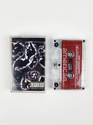 Slayer Undisputed Attitude Cassette 1994 Rock Metal Tape Nice Condition