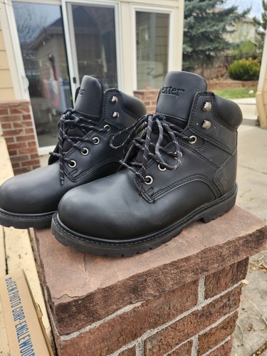 Dexter Comfort Boots Oil Resistant Black Work Construction