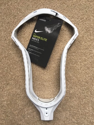 Nike Vapor Elite White Unstrung Lacrosse Head Brand New