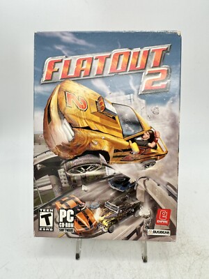 FlatOut 2 - PC Action Racing Game New Sealed Video Game
