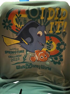 2023 WDW RunDisney Springtime Surprise Women s XL Challenge I Did It Shirt