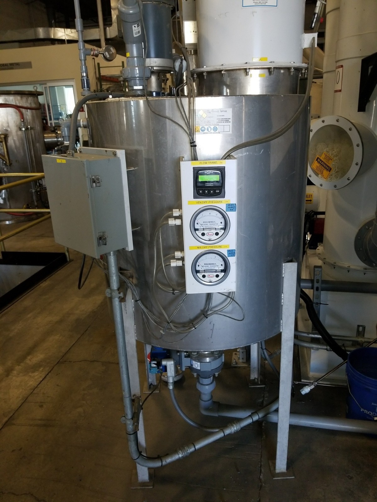 2009 TRI-MER QUENCH VENTURI CO2 DUAL V/F-20-96, 1160 CFM SCRUBBER can SHIP