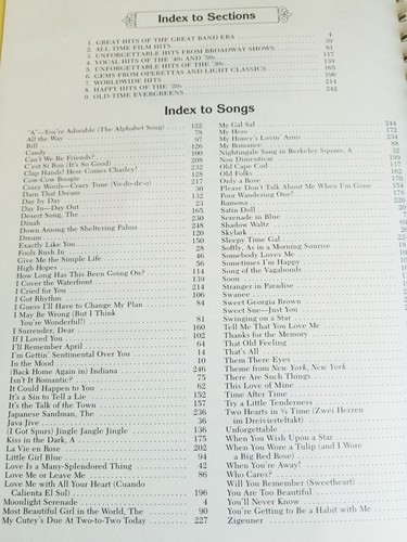 A Readers Digest Songbook Unforgettable Musical Memories