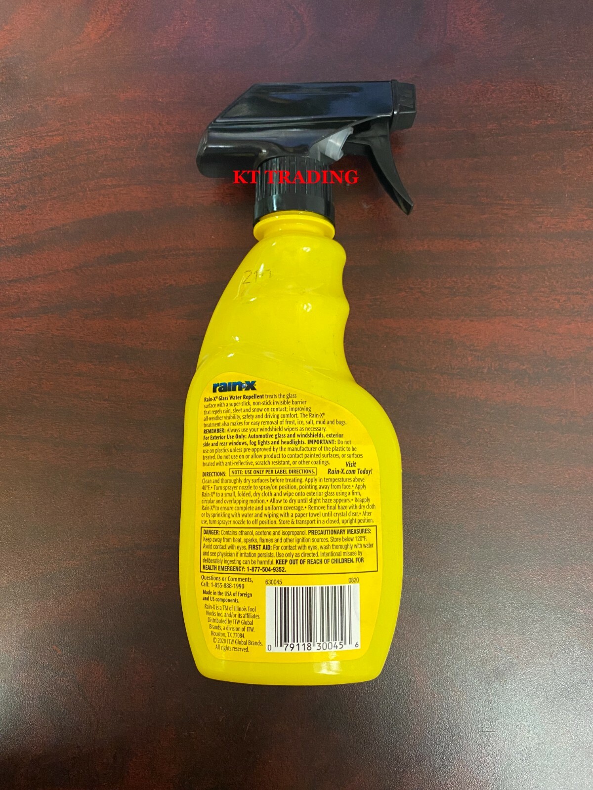 Rain-X AUTO CAR GLASS Mirrors Treatment & Water Snow Sleet Repellent 12oz Spray