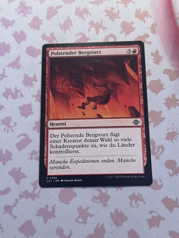 Mtg - Polternder Bergsturz - Lci 0163 