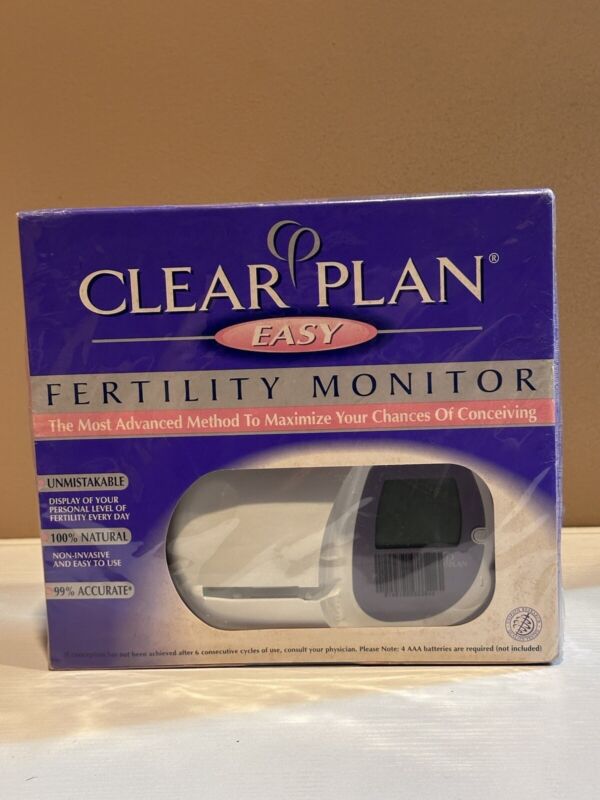 Vintage Clearblue Easy Fertility Ovulation Monitor-SEALED. Read Desc. Movie Prop