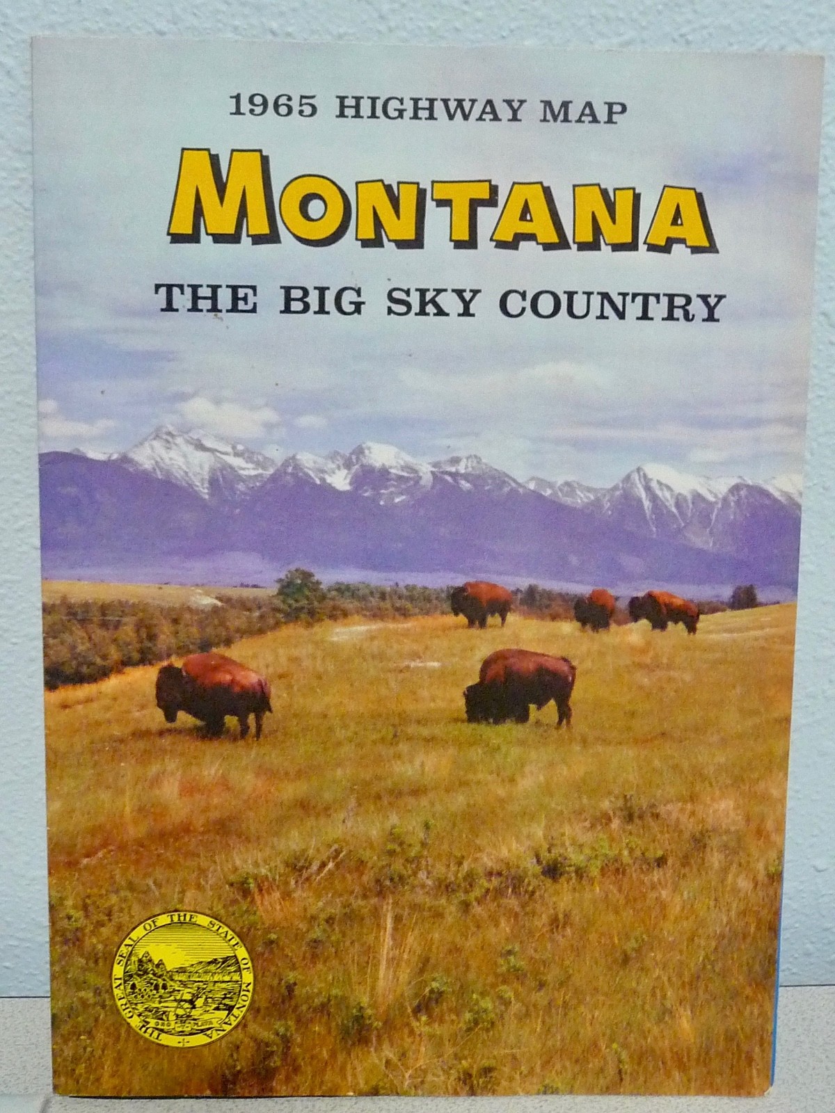 Glacier National Park Waterton Vintage Travel Brochures Maps 1965 Montana State