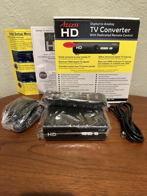Access HD Digital to Analog TV Converter Dedicated Remote Control DTA1080 | NEW