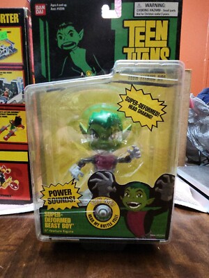 NEW IN PACKAGE DEFORMED BEAST BOY TEEN TITANS BANDAI FIGURE SOUNDS