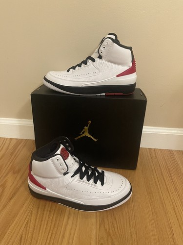 Nike Air Jordan 2 Retro OG Chicago 2022 White Black Red