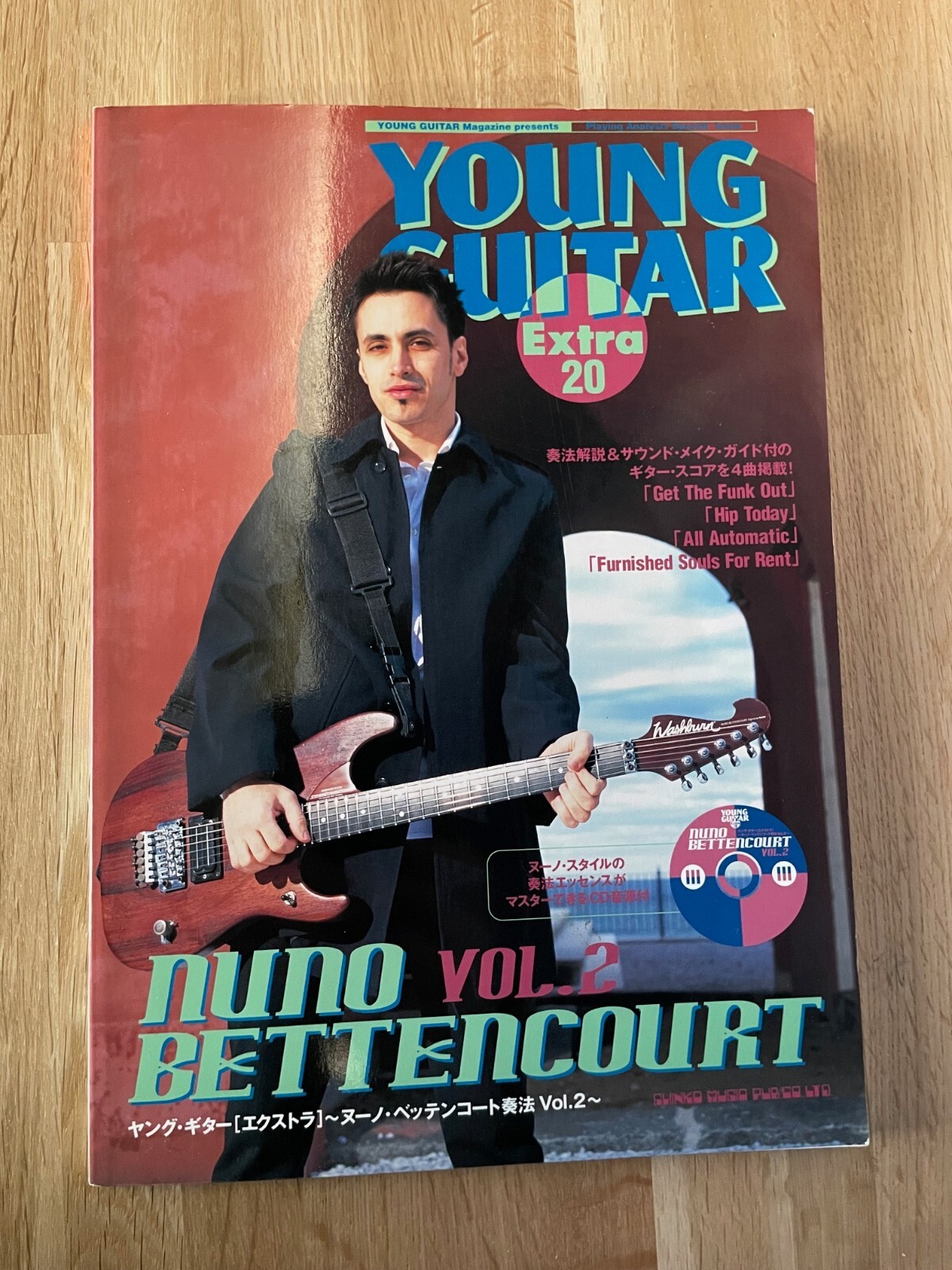extreme nuno bettencourt スコア NUNO BETTENCOURT EXTREME BAND SCORE JAPAN GUITAR TAB CD