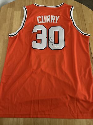 Dell curry sales signed jersey