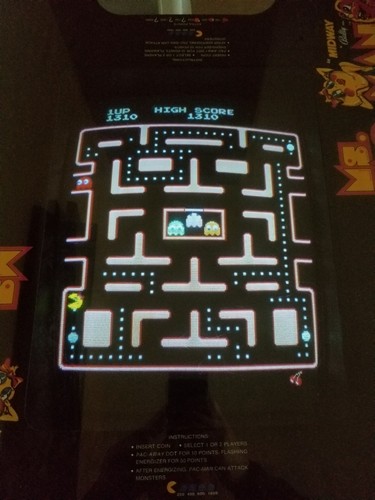 Ms Pacman Coctail Vintage