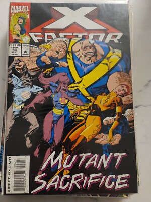 X-Factor #94 (Sep 1993, Marvel) includes card