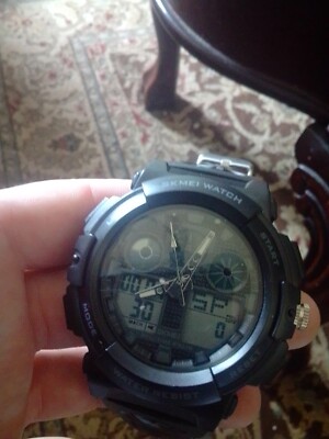 1270  Digital Electronic Men Watch  Casual  U2M0