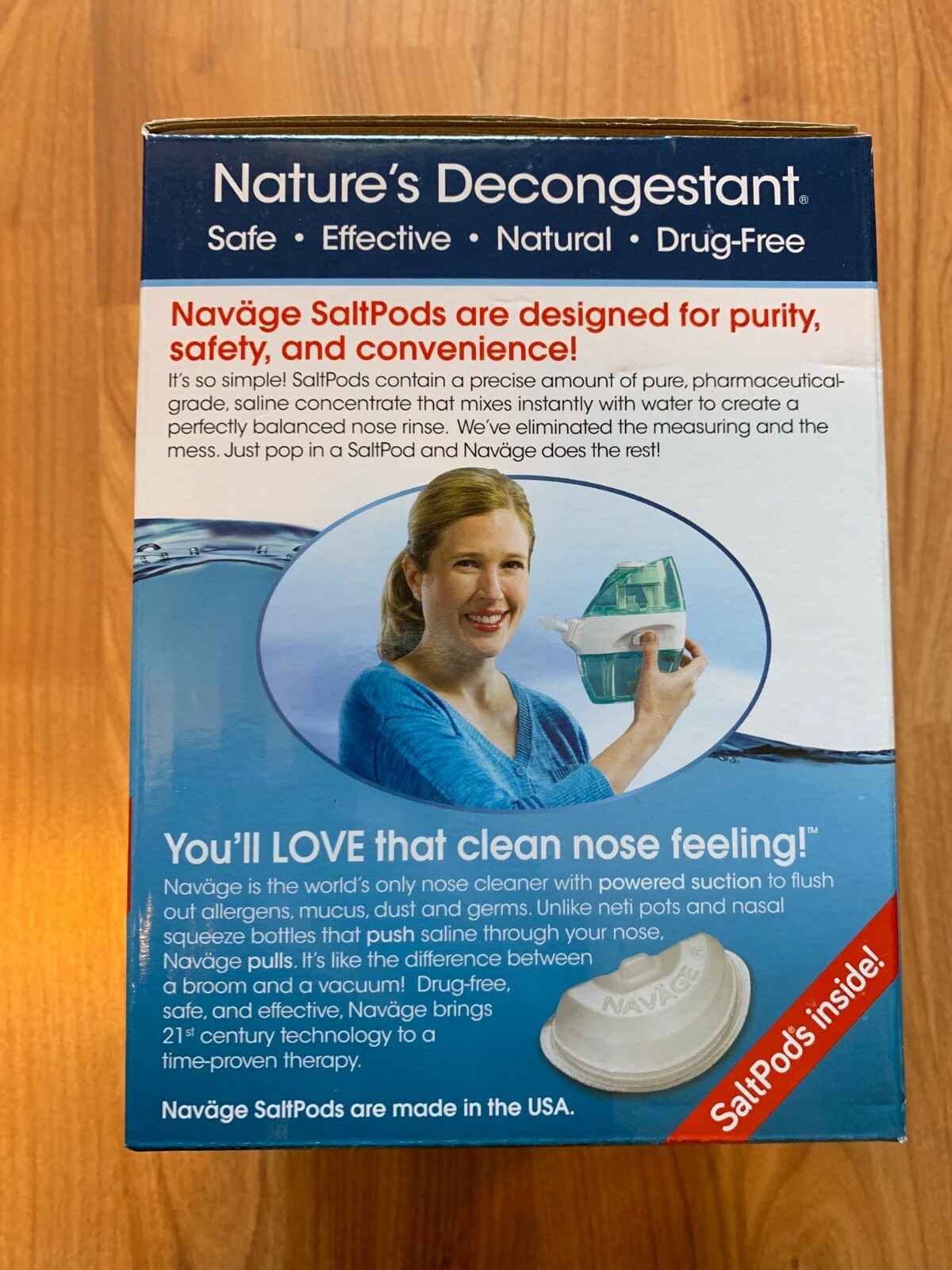 Navage Nasal Irrigation Basic Bundle: Navage Nose Cleaner and 18 SaltPods