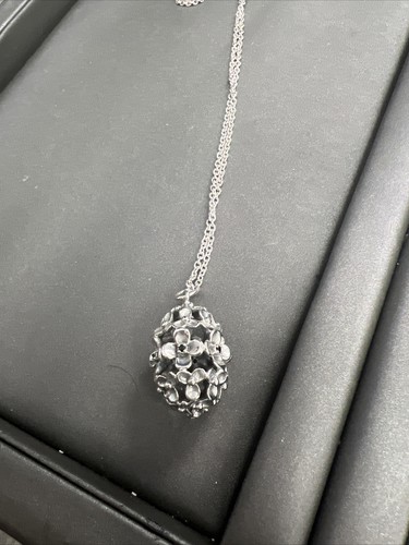 PANDORAネックレス Retired Pandora Sparkling Love Knot Pendant :: Gems with