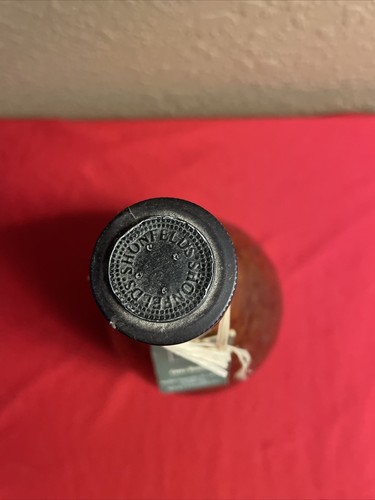 Vintage Infused Vinegar Shonfeld&rsquo;s Glass Bottle Chili Vinegar Display Pre Owned