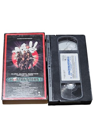 Ghostbusters 2 II VHS Tape Bill Murray Dan Aykroyd Sigourney Weaver Harold Ramis