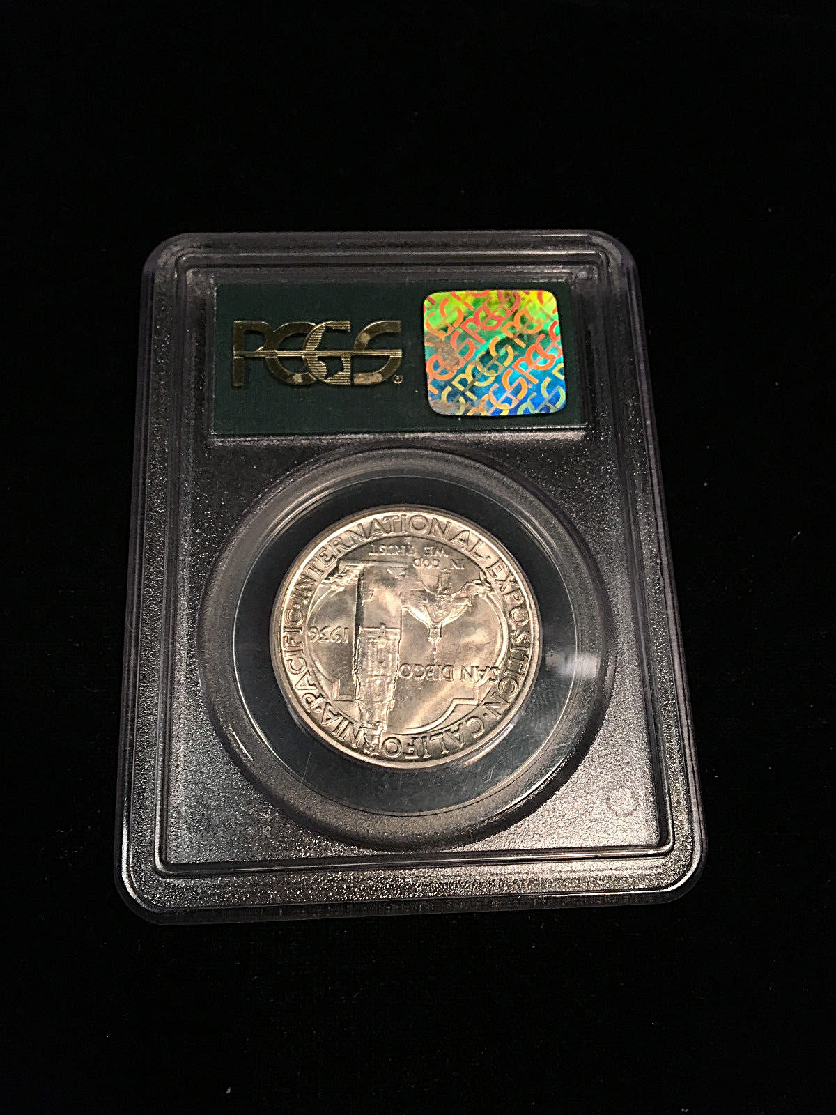1936 D SAN DIEGO COMMEMORATIVE 50 CENT PCGS MS 65 OGH