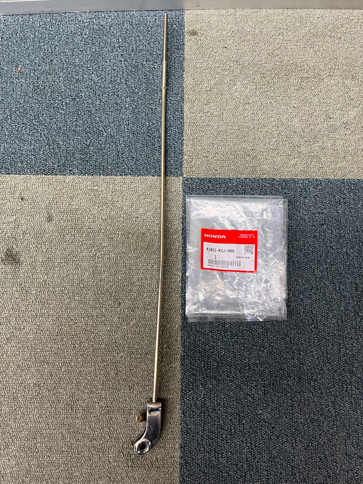 OEM Arrière Pédale Frein Ajusteur Canne Honda 1985-Up XR 100