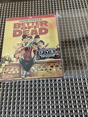 BETTER OFF DEAD (1985)BLURAY Steelbook - New- FYE Exclusive W/ Free Protector