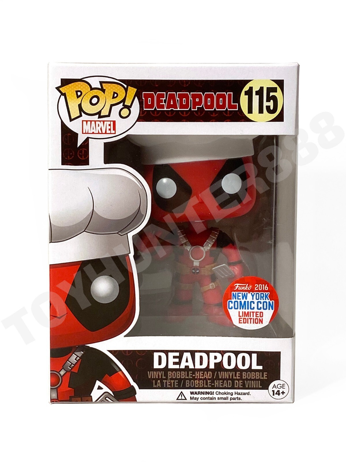 funko pop　デッドプール　シェフ　ニューヨークコミコン限定 Amazon.com: Funko Pop Chef Deadpool NYCC 2016 Exclusive
