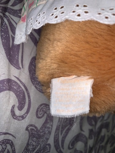 Vintage Fisher Price Teddy Beddy Betsy Bear Plush 1403