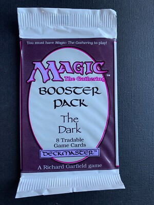 1994 MTG Magic The Gathering THE DARK Booster Pack, Unopened