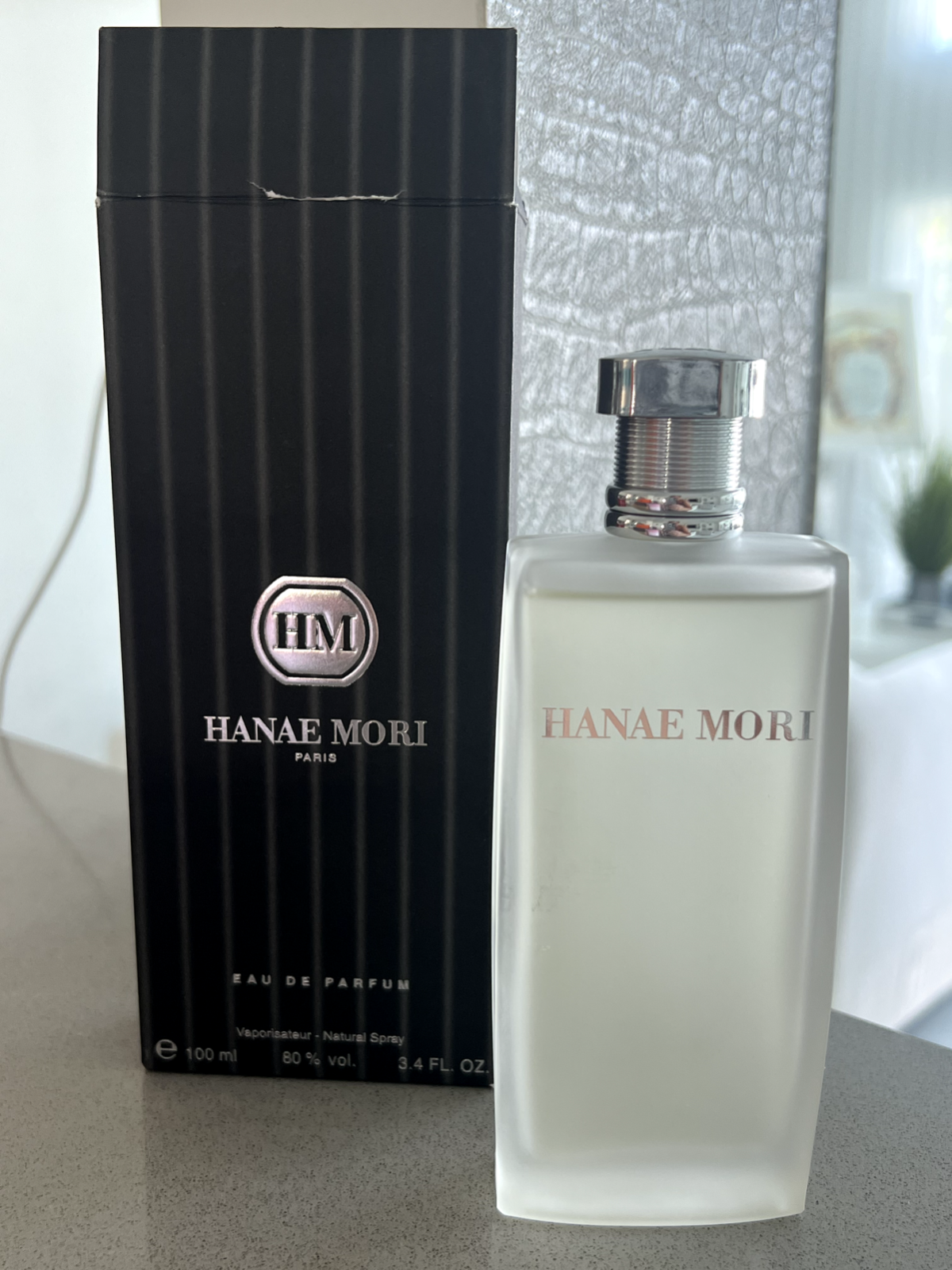 HM HANAE MORI by HANAE MORI for Men EDP Not sealed 100ml