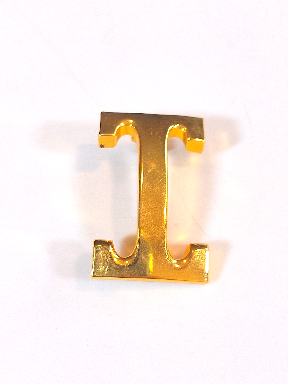 Vintage Anne Klein letter I brooch women's jewelry