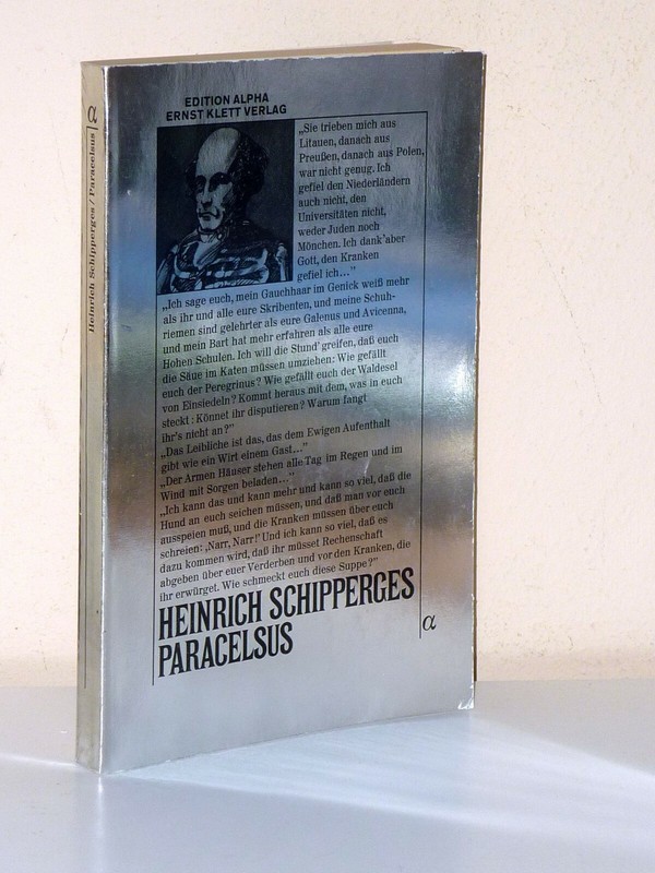Heinrich Schipperges: Paracelsus. Der Mensch Im Licht Der Natur