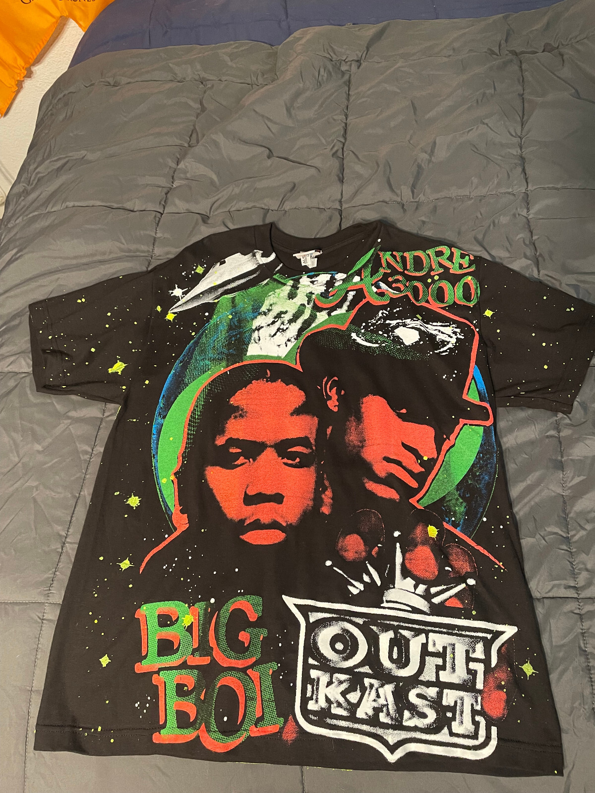 日本初の公式 アウトレットストア 大きなbackstock Coアウトキャスト大きいboiアンドレ3000ラップ腰ホップaop ｔシャツ メンズ サイズ クーポン最新送料無料 Www Cakeindustry In