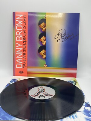 NEW Danny Brown uknowhatimsayin¿ SIGNED LP Vinyl Newbury JPEGMafia Armand Hammer