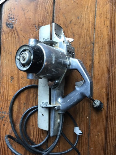 Vintage ROCKWELL model 126 Porta Planer w/ Orig Box & 2 Spiral Cutter Heads