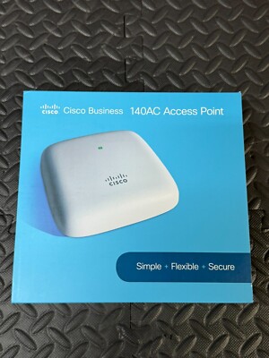 Cisco CBW140ACB 802.11ac 2x2 Wave 2 Wireless Access Point - White NEW