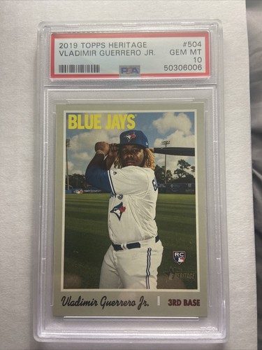 その他 Guerrero jr. rc auto topps psa9 2019 Topps Vladimir Guerrero Jr Rookie Card RC Short Print