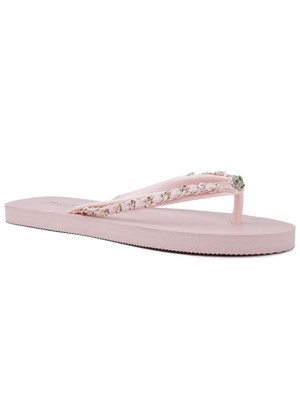 

JUICY COUTURE Женские розовые сандалии без шнуровки Spiritz с круглым носком, 10 м, Розовый, JC-SPIRITZ