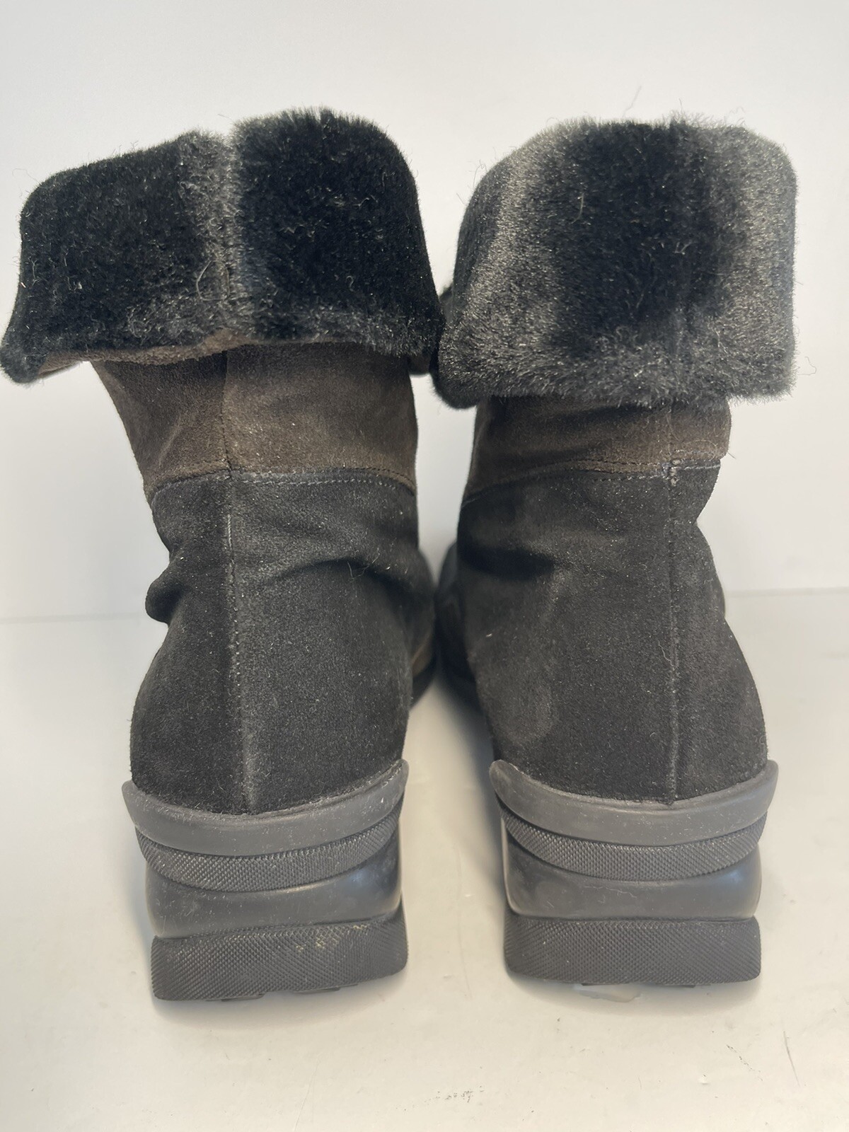 aquatalia fur lined boots