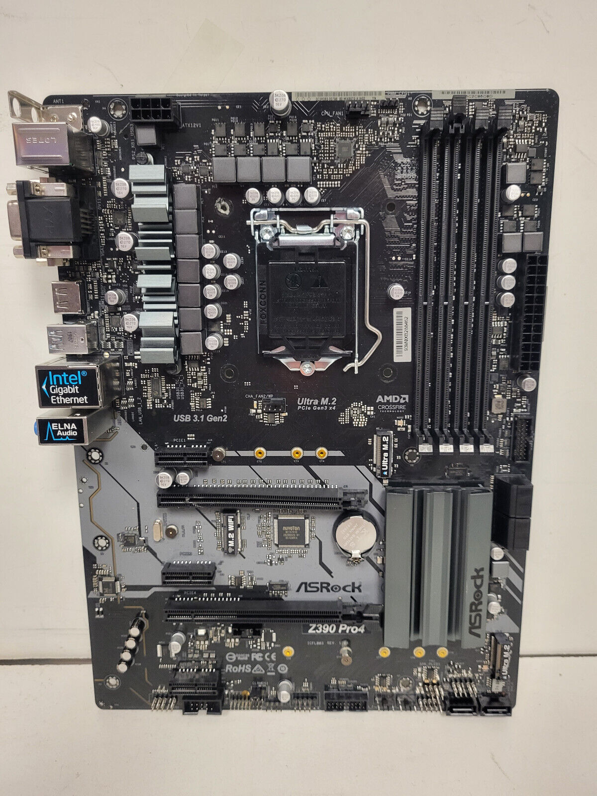ASRock Intel Z390 Pro4 HDMI SATA 6Gb/s USB 3.1 LGA1151 DDR4 ASRock Intel Z390 Pro4 HDMI SATA 6Gb/s USB 3.1 LGA1151 DDR4