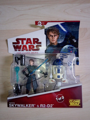 Duo pack Anakin Skywalker et R2-D2 cw tcw Star Wars the clone wars rare
