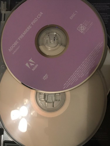 Adobe Prmiere Pro CS4. Professional Video Production Software. Used