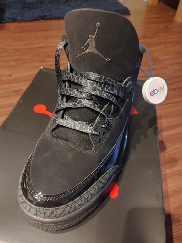 Nike Air Jordan 3 Retro Black Cat (2025) CT8532-001 Mens GS
