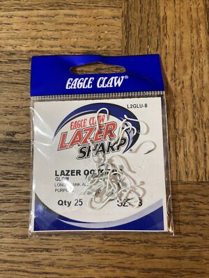 Eagle Claw Lazar Sharp Laser Octopus Hook Size 8