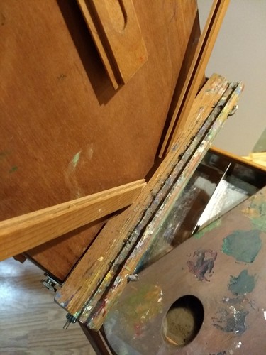 Vintage Jullian Full Box French Easel Paris portable