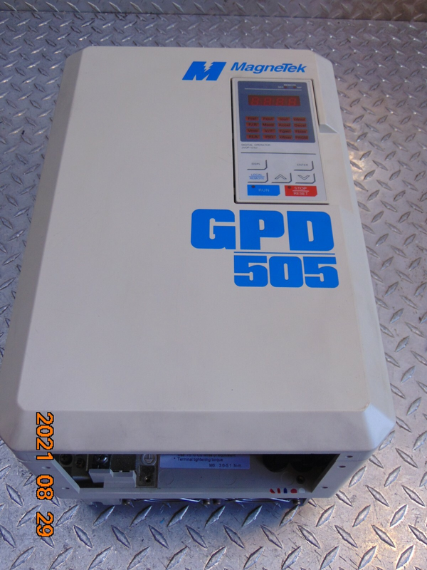 Magnetek GPD505V-A054 20HP 3PH AC Drive 54A 230VAC
