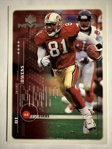 1999 Upper Deck MVP #168 Terrell Owens San Francisco 49ers