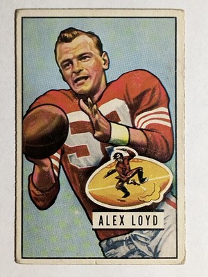 1951 Bowman #31 Alex Loyd RC (VG)