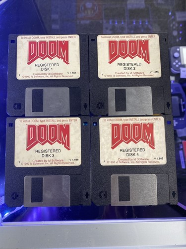 2025新入荷 DOOM eBay | #1-4 Disk Floppy v1.666 Registered 邦楽